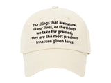 Message Ball Cap  (Cotton)