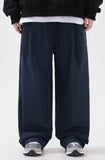 PS slant denim pants