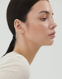 Essence Silver Tennis (W) Pearl Single Earring