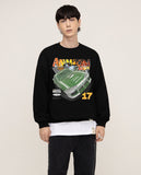 [UNISEX] Green Racing Smile Sweatshirt