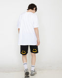 Back Drawing Smile Training Shorts