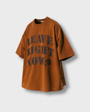 [AG] Leave Right Now Graphic Half Tee