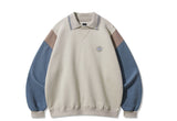 Badge Collar Sweatshirt