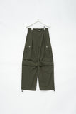 Chen Snap Cargo Nylon Pants