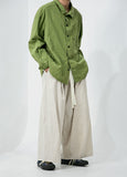 Linen Wide Hakama Easy Pants