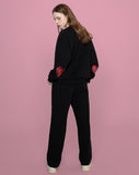 Elbow Heart Smile Beads Sweatshirt