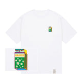 Small Match Flower Smile Short Sleeve Tee