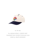 22FW Rainbow Embroidered Ball Cap No.001