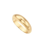 Champagne Moon 14K chunky ring M