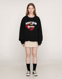 Leopard Hero Smile Sweatshirt