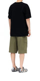 WASHED RIP STOP CARGO SHORT