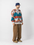 Corduroy String Wide Pants