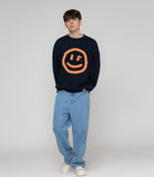 [UNISEX] Big Dot Smile Spray Sweatshirt