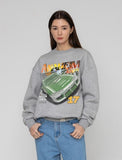 [UNISEX] Green Racing Smile Sweatshirt