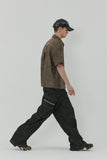 CREASE CRACK HALF ZIPPER SHIRTS