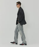 RAINY BRUSHED DENIM PANTS
