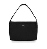 CANVAS STENCIL SHOULDER BAG