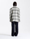 HEAVY BLAZER WOOL CHECK