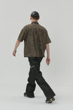 CREASE CRACK HALF ZIPPER SHIRTS
