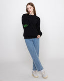 Elbow Leaf Smile Heart Sweatshirt