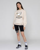 [UNISEX] White Duck Smile Sweatshirt