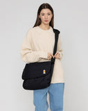 Duck Face Embroidered Crossbody Messenger Bag