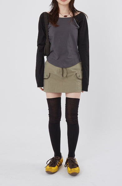 Raucohouse(ラウコハウス) - Viva boat neck raglan long sleeve – einz.jp