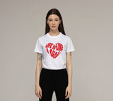 Big Life Logo Heart Smile Slim Short Sleeve Tee