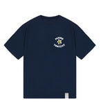 MAYBE TONIGHT Logo Comics Flower Drawing Short Sleeve Tee