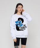 [UNISEX] Flower Lady Abstract Sweatshirt