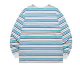 GOTHIC OVAL STRIPED LS TEE