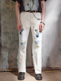 CREAMY WHITE OASIS DENIM PANTS