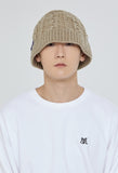 CABLE KNIT BUCKET HAT