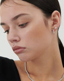 Essence Silver Tennis (W) One-Touch Earring