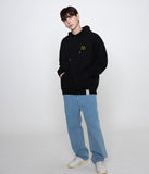 Small Double Drawing Smile Hoodie