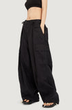 Mid section balloon cargo pants