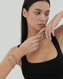 Erite23 SV(C) Surgical Chain Yellow Bracelet S