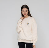 Checkerboard Small Flower Sweatshirt
