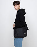 Flower Bear Embroidery Cross Curved Messenger Bag