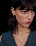 Noailles Silver Antique Pearl Point Earrings full
