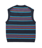 STRIPED KNIT VEST