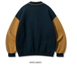 Badge Collar Sweatshirt