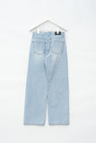 Ocean Blue Wide Jeans