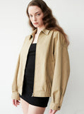 Basic blouson jacket 004
