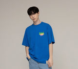 SMILE GOOD DAY Logo Dot Smile Short Sleeve Tee