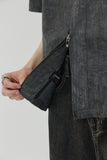 CREASE CRACK HALF ZIPPER SHIRTS