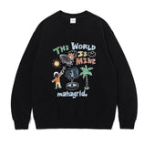 22FW CRAYON DOODLE SWEATSHIRT