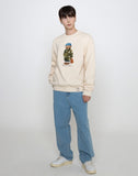 Blue Beanie Dog Perito Sweatshirt