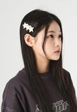 Three star hair clip