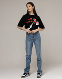 【John Wick 4 X GRAVER】Flower Gun Smile Short Sleeve Tee